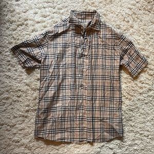 Men’s large Burberry shirt